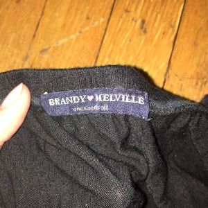 Black Maxi Brandy Melville Skirt